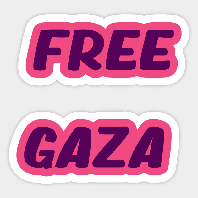 Free Gaza Sticker by Dandoun